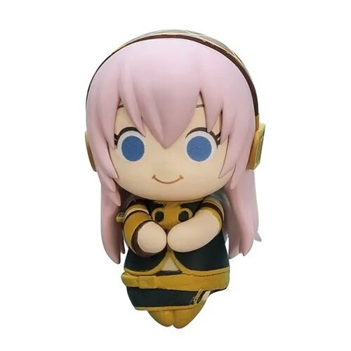 TAKARA TOMY Gashapon Hatsune Miku sentado muñecas en postura Kagamine Len Rin Megurine Luka Anime figuras de acción juguetes para niños niñas