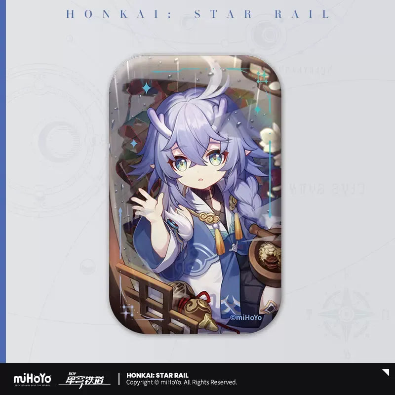 Sunsyea Honkai Star Rail Official Merch miHoYo Original Authentic Light Cone Series Badge Dan Heng Himeko Jing Yuan Seele