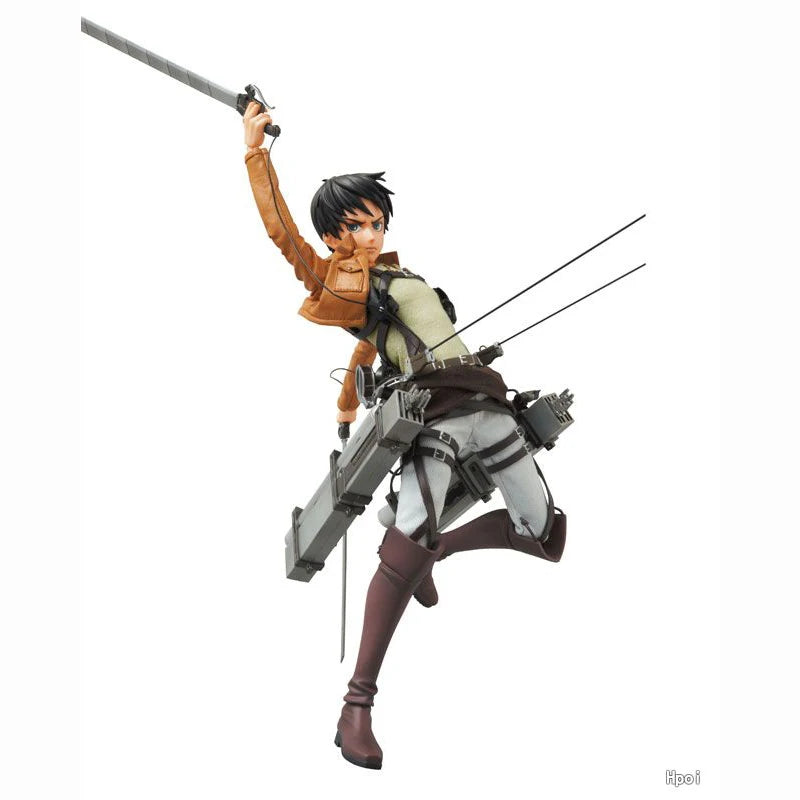 Genuine Goods in Stock Medicom Toy RAH Eren Yeager Attack on Titan Authentic Collection Model Animation Character Action Toy