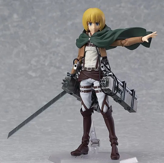 GSC Max Factory figma EX-017 Attack on Titan action figure Armin Arlert Anime figure Active joint Brand new genuine In shelf