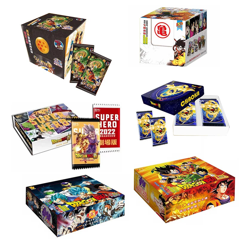 Dragon Ball Z Collection Card Box Booster Packs Super Sexy Anime Cartas Tcg Acg Playing Game Cards