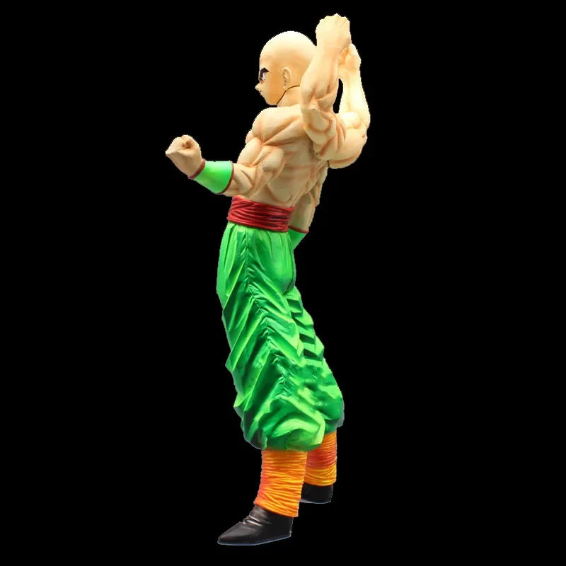 Anime Dragon Ball Z Four Demon Fist Tien Shinhan Crane Immortal Tenkai Ichibu Dokai 30cm Collection Statue Model Toys Gifts