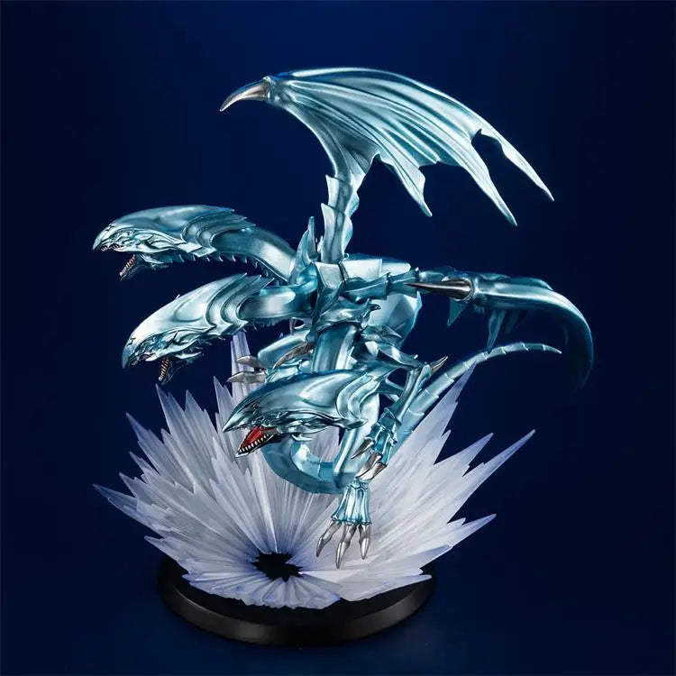 MegaHouse Yugioh Duel Monsters Blue Eyes Ultimate Dragon Anime Action Figures Collect Model in Stock