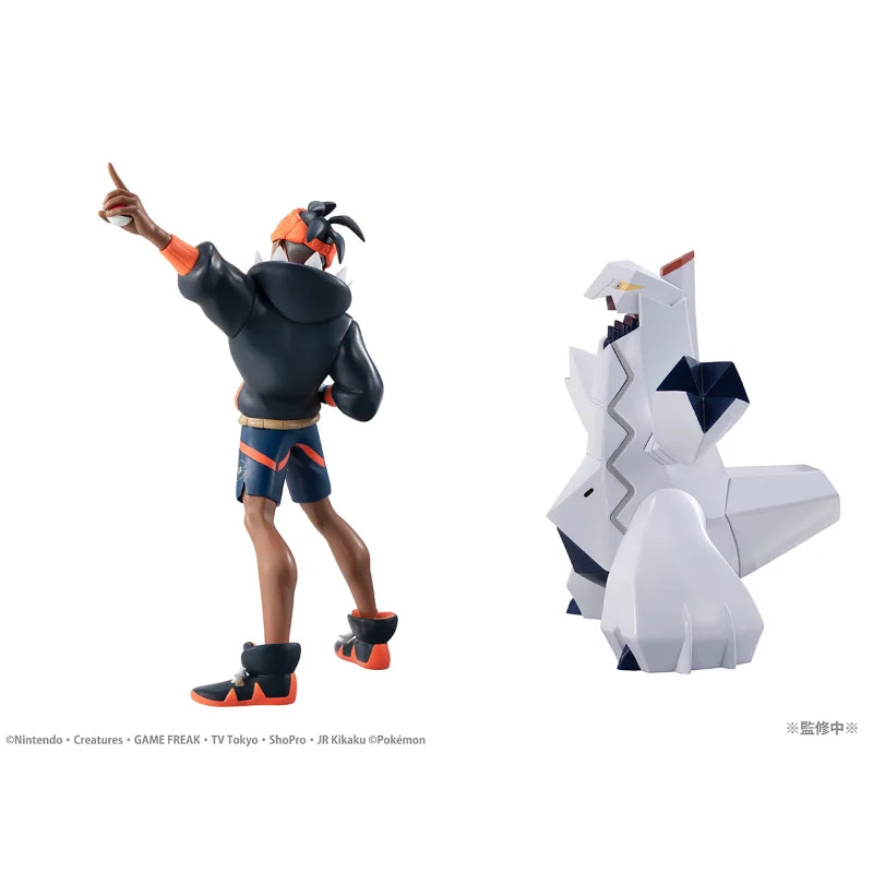 In Stock Original MegaHouse G E M Series Pokémon Shield Raihan Duraludon Collectible Model Genuine Anime Figure Kawaii Toys Gift