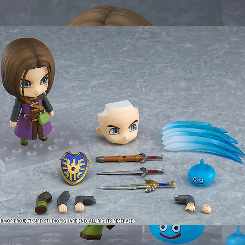 GSC Original Nendoroid Dragon Quest GSC 1285 The Luminary Anime Action Figures Toys for Boys Girls Kids Gift