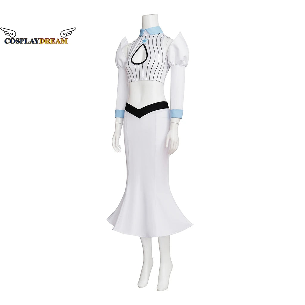 Anime Bleach Inoue Orihime Cosplay Costume Newest Orihime Inoue Cosplay Outfit White Shirt Skirt Suit Halloween Carnival Costume