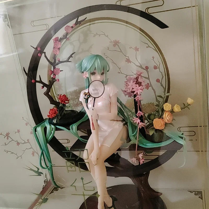 Original Myethos Hatsune Miku Cheongsam Glorious Youth Ver Figure Vocaloid Action Figurine Collection Model Statue Doll Toy Gift