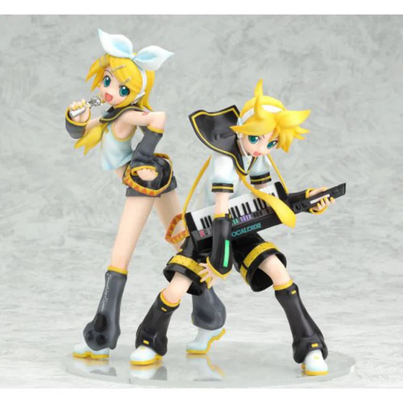 In Stock 100% Original Good Smile GSC VOCALOID Kagamine Rin Kagamine Len CHARACTER VOCAL SERIES Animation Model Art Collection