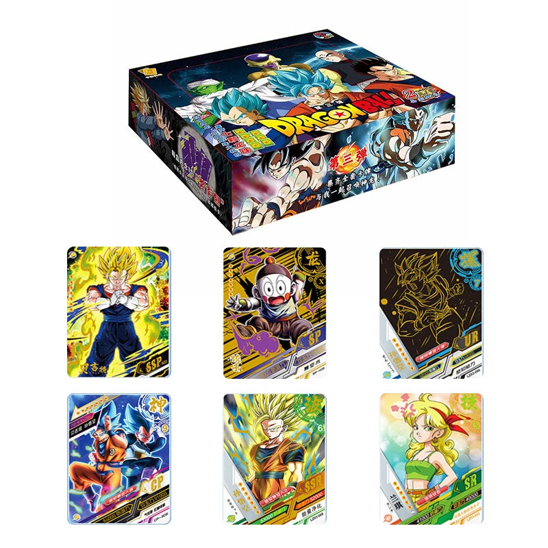 Dragon Ball Z Collection Card Box Booster Packs Super Sexy Anime Cartas Tcg Acg Playing Game Cards