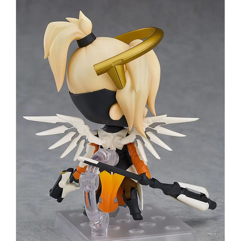 GSC Good Smile NENDOROID 790 790b Angela Ziegler OVERWATCH Lovely Collection Originality Desktop Decoration Model Toy Gift