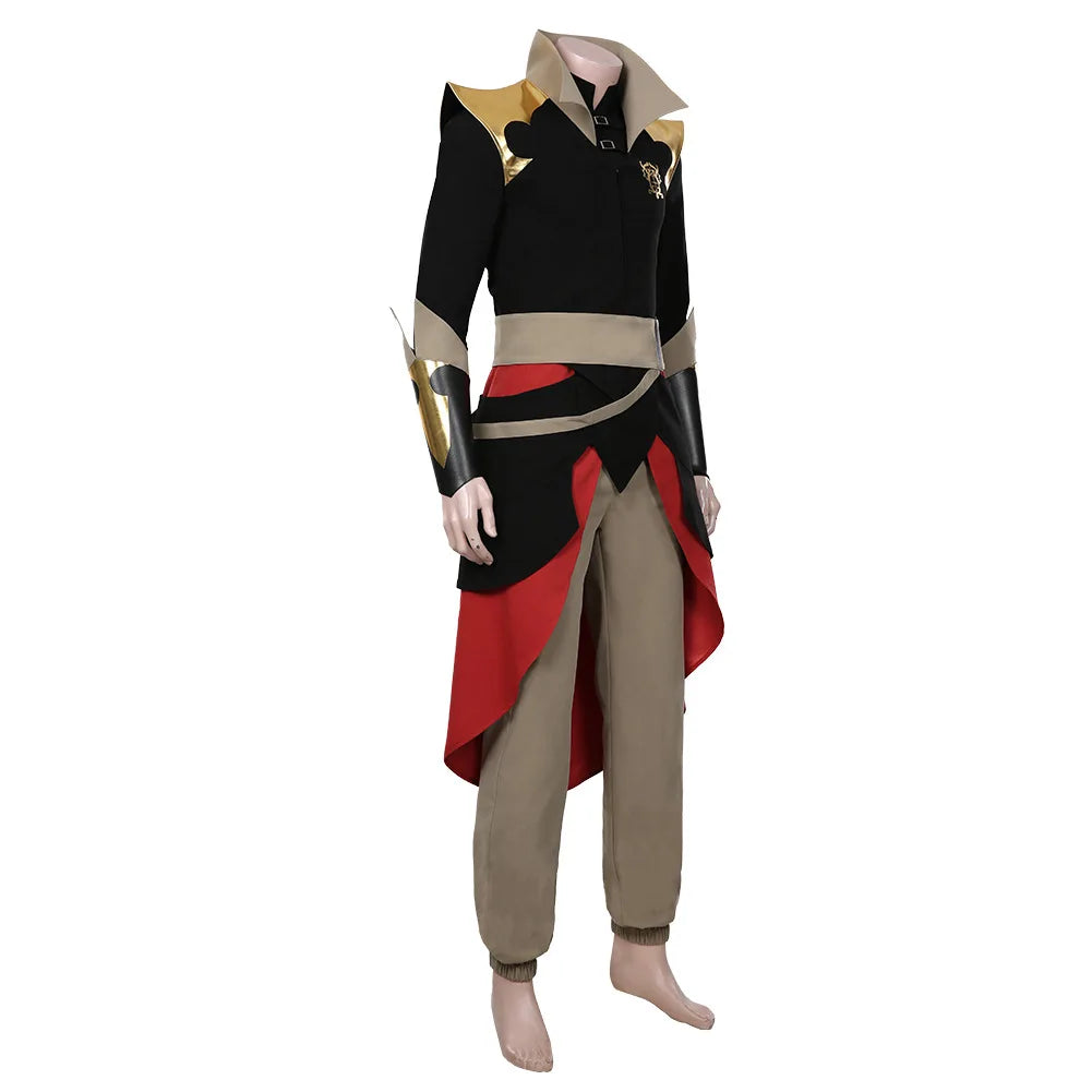 Anime Game Castlevania Season 3 Trevor Belmont Cosplay Costume Outfit Uniform Wig Full Suit Halloween Carnival Costume Men