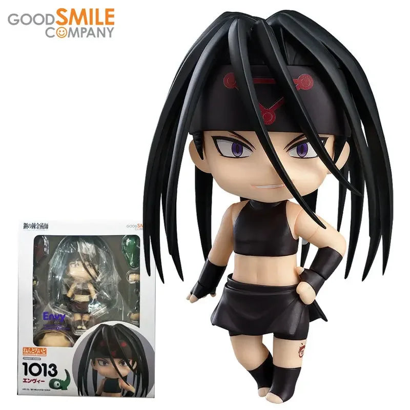 Good Smile Fullmetal Alchemist Envy  Nendoroid 1013 Q Version Genuine Action Figure Collectible Model Toys for Boys