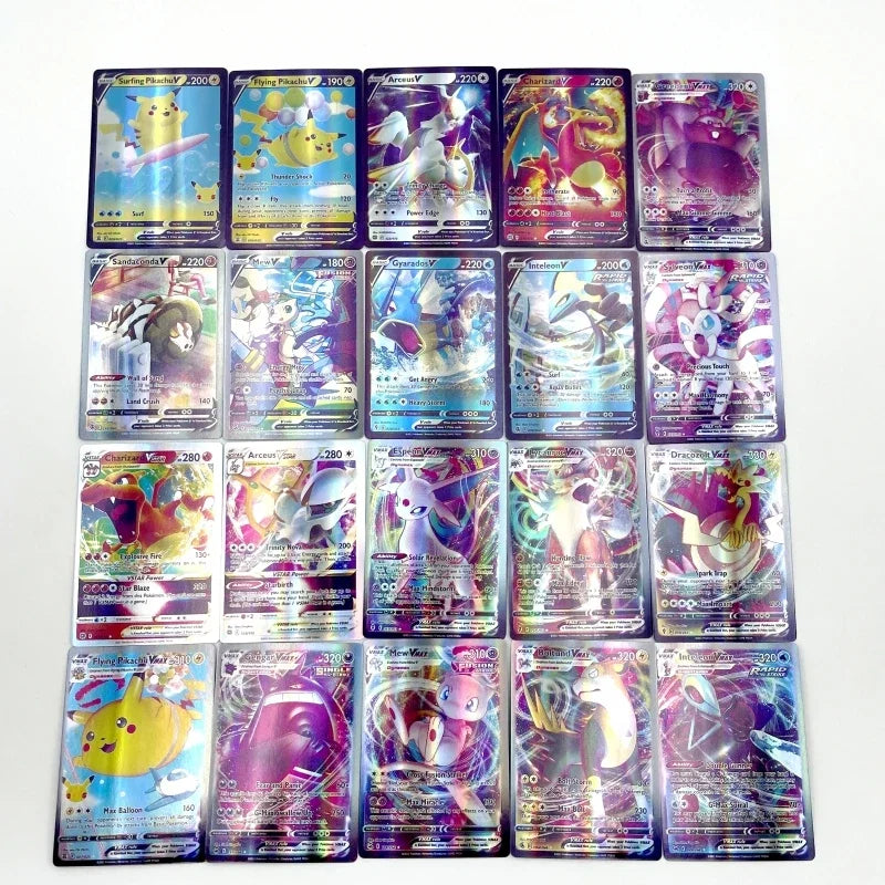 Pokemon Cards V Vmax Box TCG Sun & Moon Evolutions Pokemon Booster Shinny Card Pokemon Game Gx Ex Toy Kids Birthday Gift