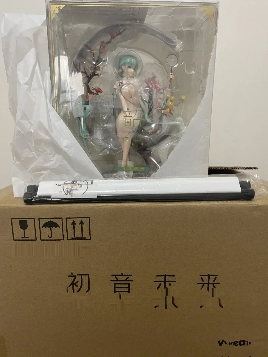 Original Myethos Hatsune Miku Cheongsam Glorious Youth Ver Figure Vocaloid Action Figurine Collection Model Statue Doll Toy Gift