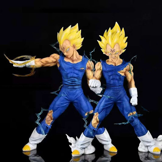 45cm Anime Vegeta Dragon Ball Figures GK Super Majin Vegeta Action Figures PVC Collection Statue Model Toys Decoration Doll Gift