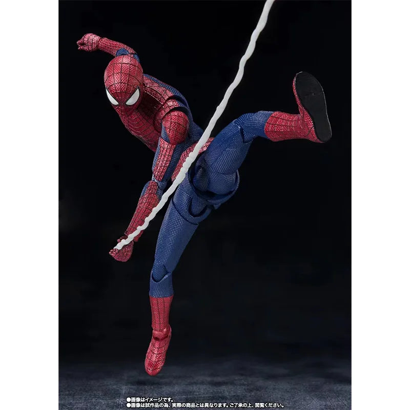 Original BANDAI S.H.Figuarts Spider-Man 3 Heroes Of No Return The Amazing Spider-Man In Stock Action Collection Figures Model