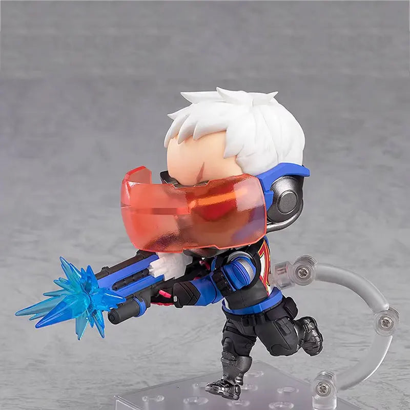 GSC Nendoroid Genuine Overwatch SOLDIER:76 Active Joint Anime Action Figures Model Toys Collection Doll Boys Birthday Gifts