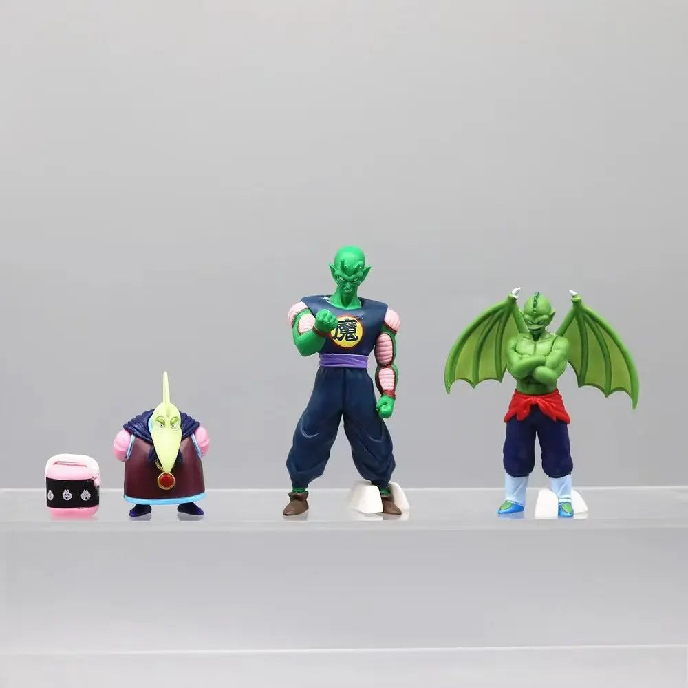 3-10CM Anime Dragon Ball Piccolo Daimao Figure Cymbal Tambourine Drum Piano King Piccolo Pvc Action Figures Model Toys Gifts