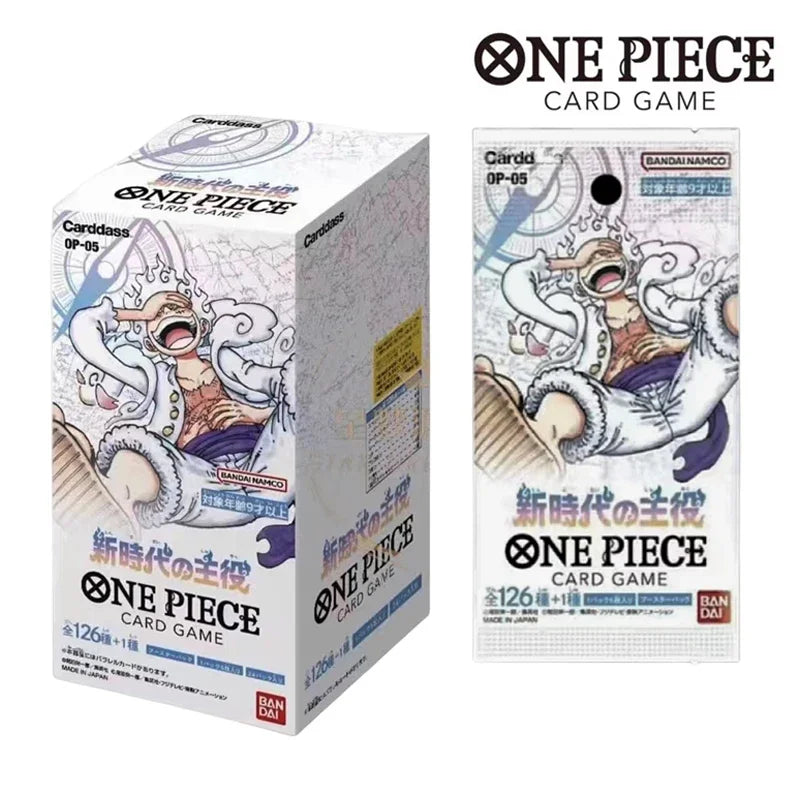 New Originales Bandai One Piece Card New Era Opcg-01-06 Cards Booster Box Japanese Anime TCG Luffy Rare Game Card Collector Gift