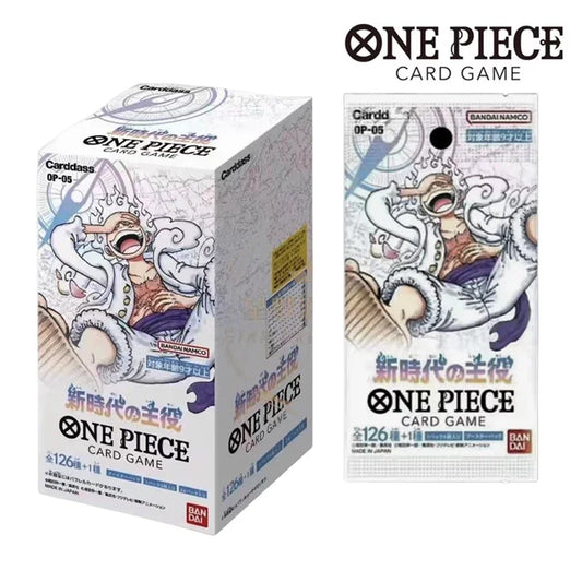 New Originales Bandai One Piece Card New Era Opcg-01-06 Cards Booster Box Japanese Anime TCG Luffy Rare Game Card Collector Gift