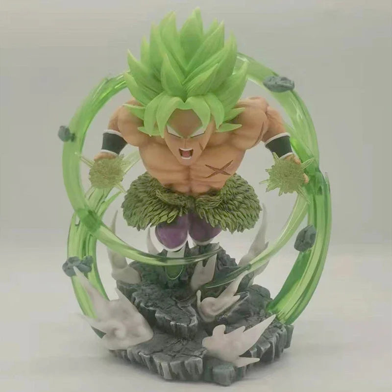 Dragon Ball Figure Super Saiyan GK Broly Action Figures Anime Broli PVC Model Toys Statue Ornaments Dolls Gifts