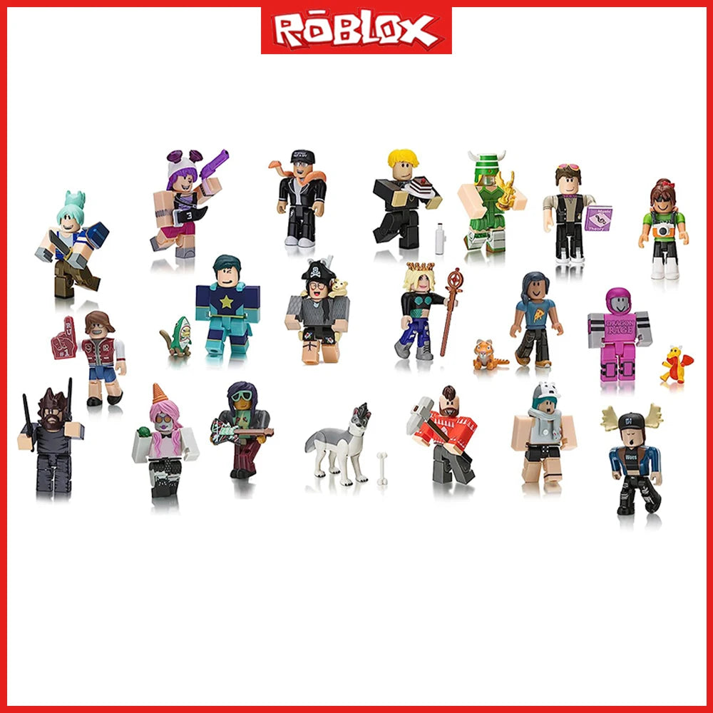 Roblox Doll Figures Set Plastic Toys Cartoon Cute Personality Fashion Collection Memorial Desk Placement Children Birthday Gifts