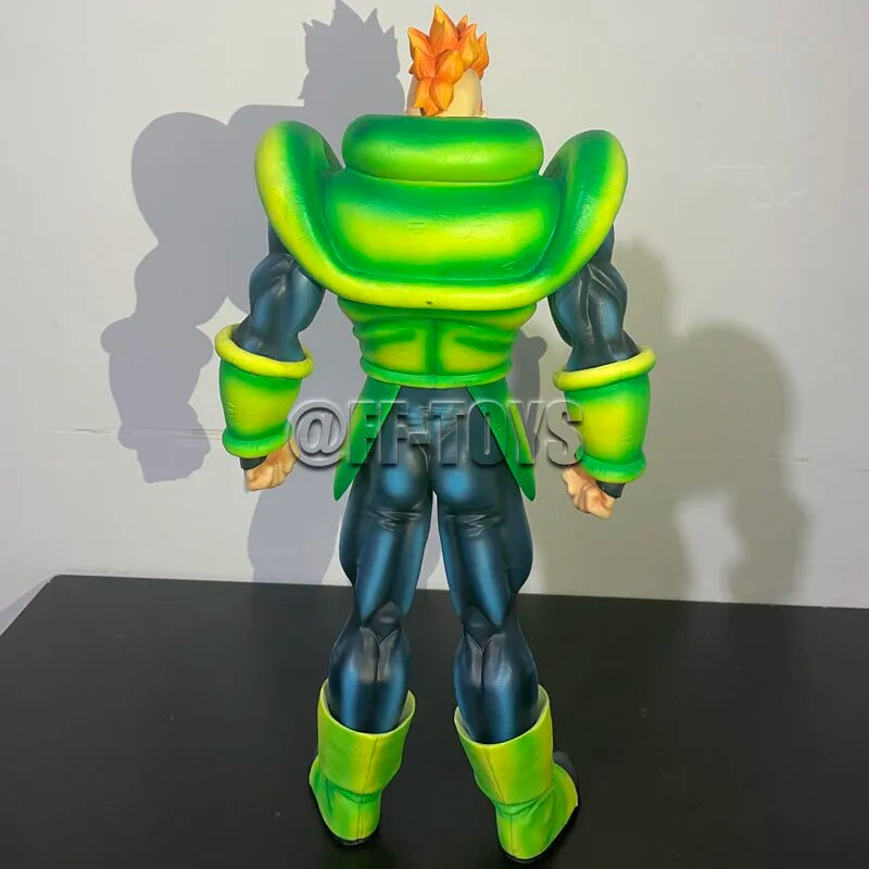 41Cm Anime Dragon Ball ANDROID 16 Figura PVC Figuras de acción GK Estatua Colección Modelo Juguetes para niños Regalos