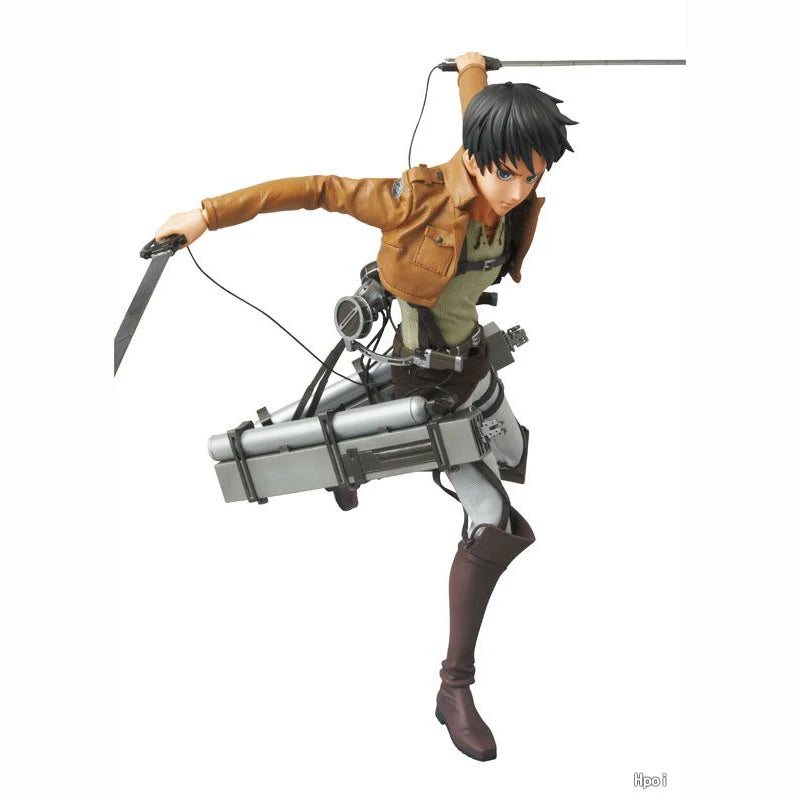 Genuine Goods in Stock Medicom Toy RAH Eren Yeager Attack on Titan Authentic Collection Model Animation Character Action Toy