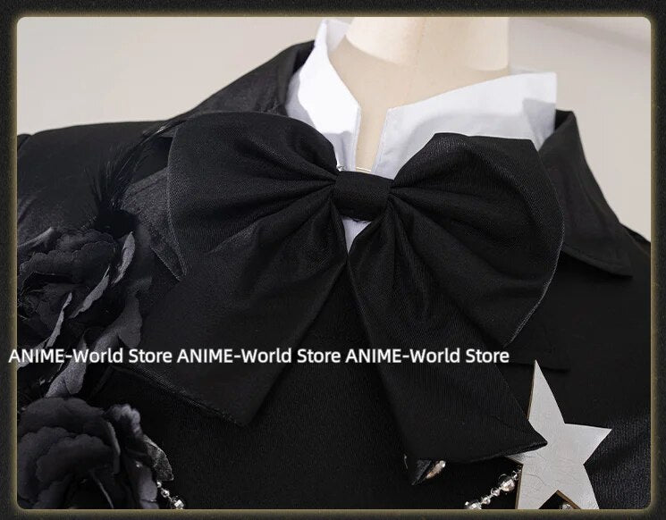 Anime Black Butler Ciel Phantomhive Cosplay funerario Cotume peluca anillo máscara de ojos Kuroshitsuji disfraz de Halloween traje de fiesta elegante