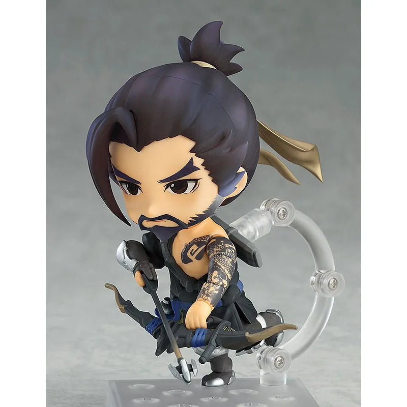 In Stock Good Smile Original GSC Nendoroid Overwatch Shimada Hanzo Anime Movable Action Figure Model Children's Gifts