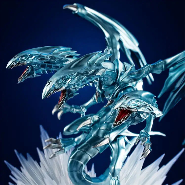 MegaHouse Yugioh Duel Monsters Blue Eyes Ultimate Dragon Anime Action Figures Collect Model in Stock