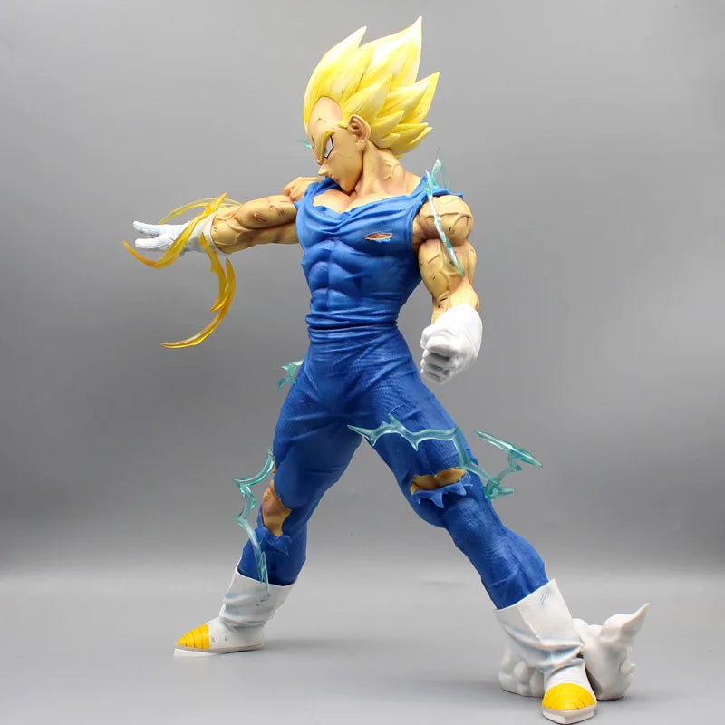 45cm Anime Vegeta Dragon Ball Figures GK Super Majin Vegeta Action Figures PVC Collection Statue Model Toys Decoration Doll Gift