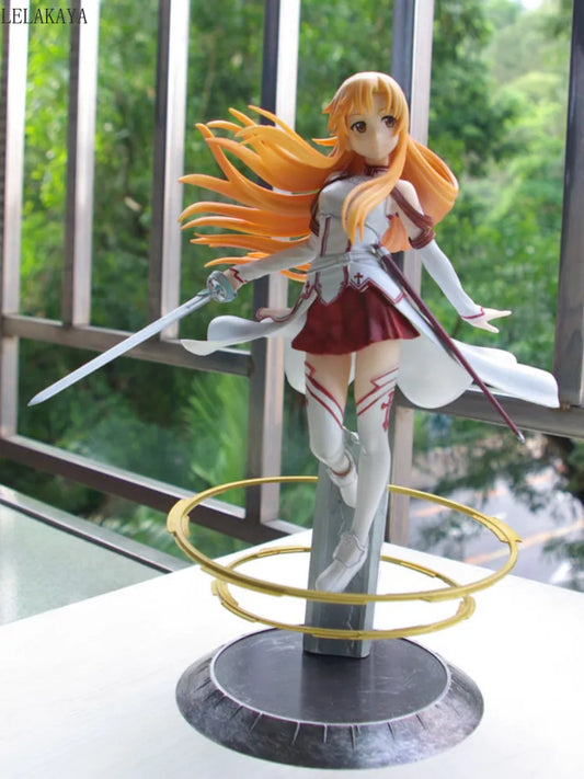 21cm Anime japonés KOTOBUKIYA ASUNA Aincrad 1/8 figura de acción pintada de PVC SWORD ART ONLINE SAO juguetes de modelos coleccionables regalo