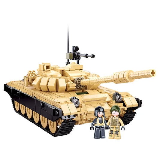 SLUBAN WW2 Military Tank Army Friends Armored Vehicle Mould King Building Bricks Classic Moc Blocks Action Figures Toy Boys Gift