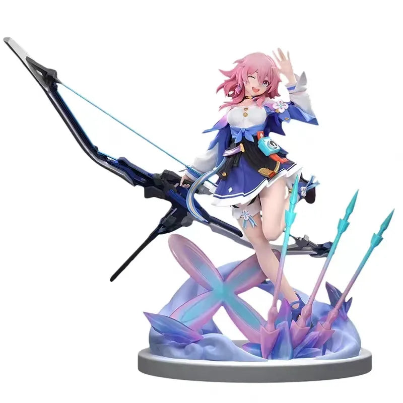 【Presale】Honkai: Star Rail Anime figurine March 7th Game Character Sculpture  Action Doll Statue Figures Collectible Model