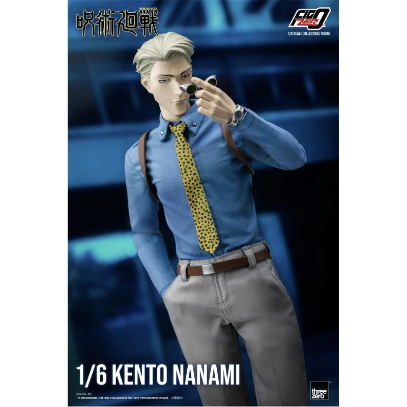 In Stock Threezero Figzero Jujutsu Kaisen Kento Nanami Anime Action Figures Toys Models Collector PVC Gift