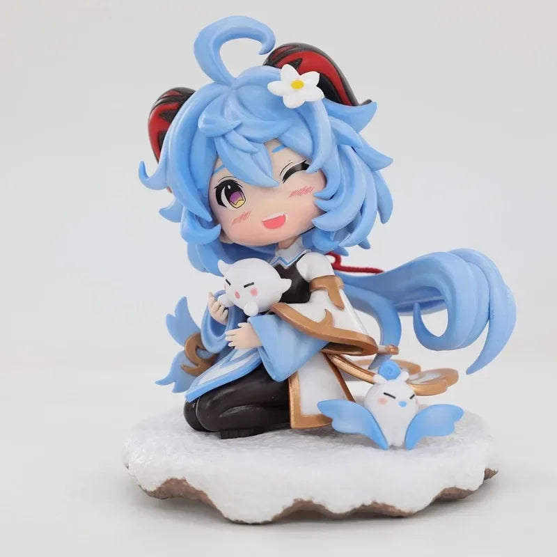 Game Genshin Impact Figures Yae Miko Naganohara Yoimiya Ganyu Cute Action Figures PVC Model Collection Toys Decoration Gifts