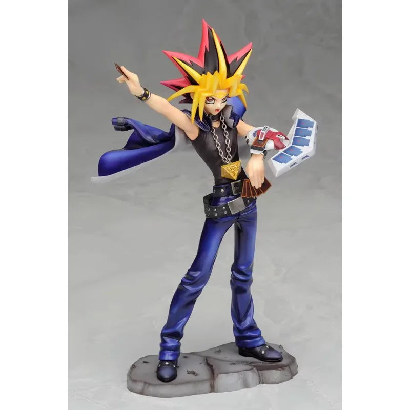 Original Kotobukiya ARTFX J Yu-Gi-Oh! Duel Monsters Duel of Fate Yami Yugi Kaiba Seto Anime Action Figure Model Doll Collection