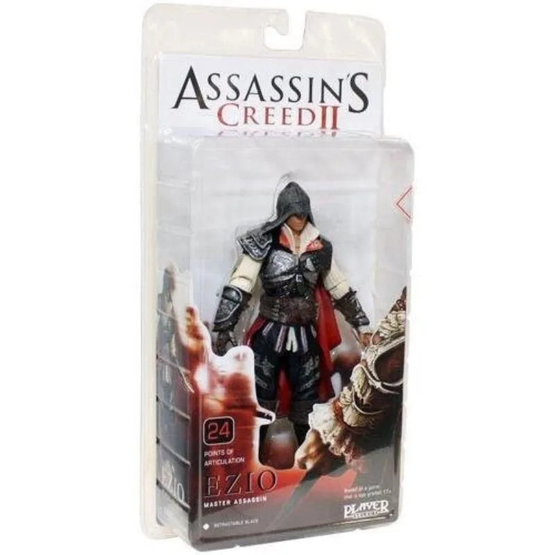 NECA Assassin's Creed Game Figures Altaïr White Clad Assassin EZIO Revelations Action Figures Doll Model Toys Collect Ornaments