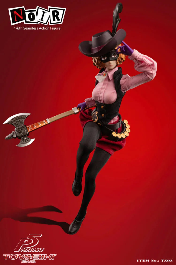 In Stock TOYSEIIKI TS08 1/6 Scale Collectible PERSONA 5 NOIR Seamless Female Full Set Action Figure Model for Fans Gifts