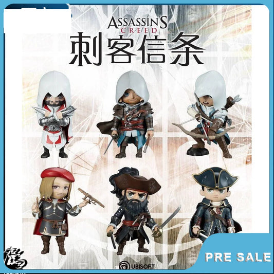 9Cm Pre Sale Anime Blind Box Assassin's Creed Ex Cashapon Action Figure Original Hand-Made Collection Pvc Model Toys Gifts