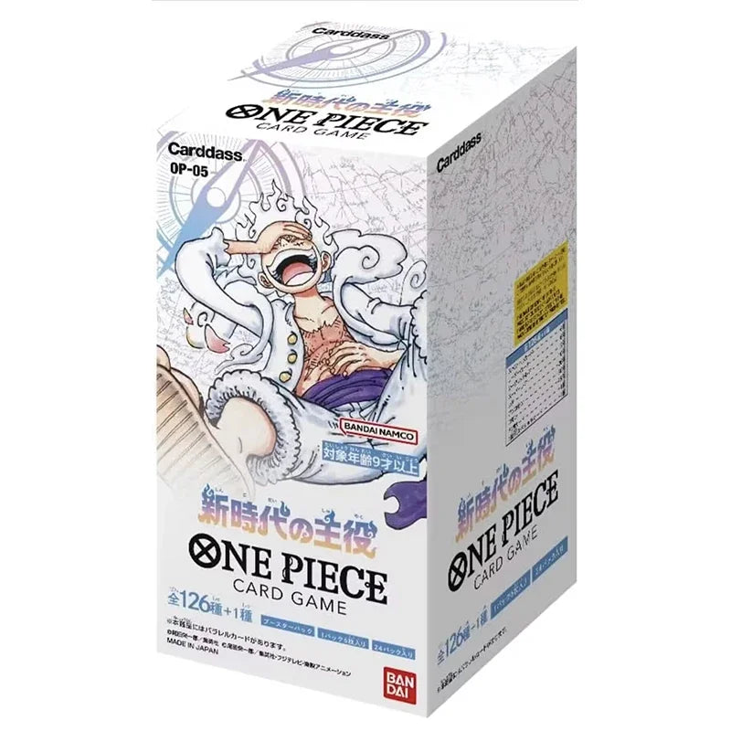 New Originales Bandai One Piece Card New Era Opcg-01-06 Cards Booster Box Japanese Anime TCG Luffy Rare Game Card Collector Gift