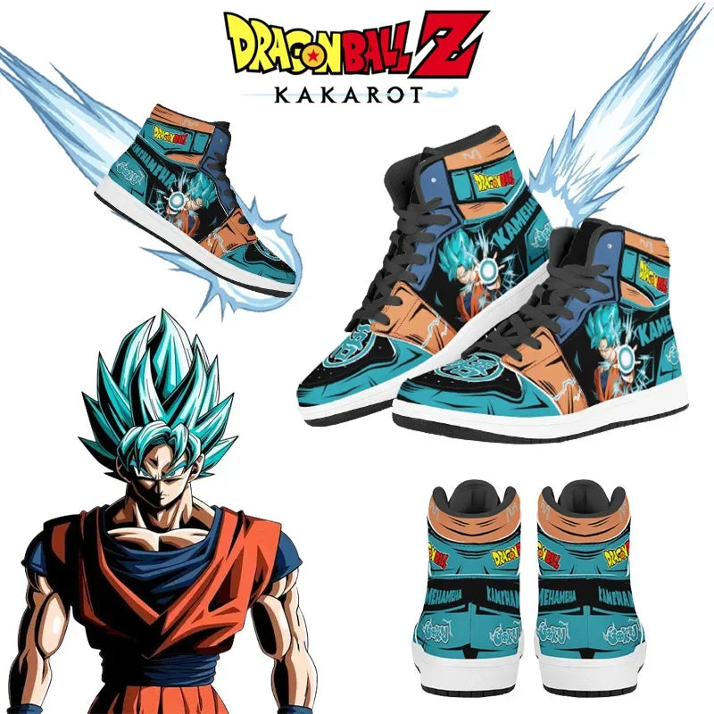 Dragon Ball Goku Men Vulcanized Sneakers Men Shoes Cheap Flat Comfortable Fashion Leather Sneakers Women Shoes Chaussure Homme