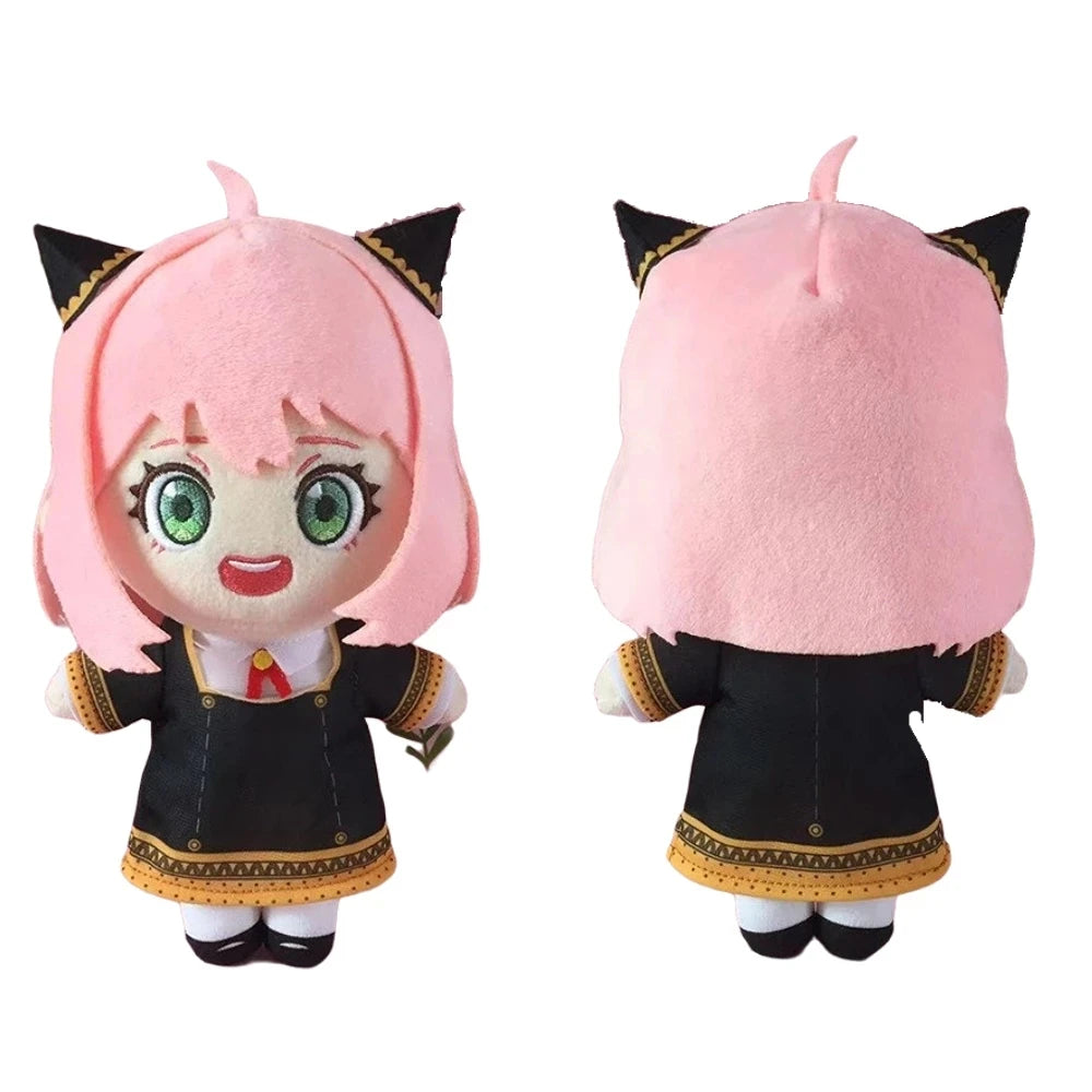 25cm animé japonés Spy X familia juguetes de peluche Ania Foger personaje de dibujos animados de peluche serie muñecos de peluche Kawaii niños regalos de navidad