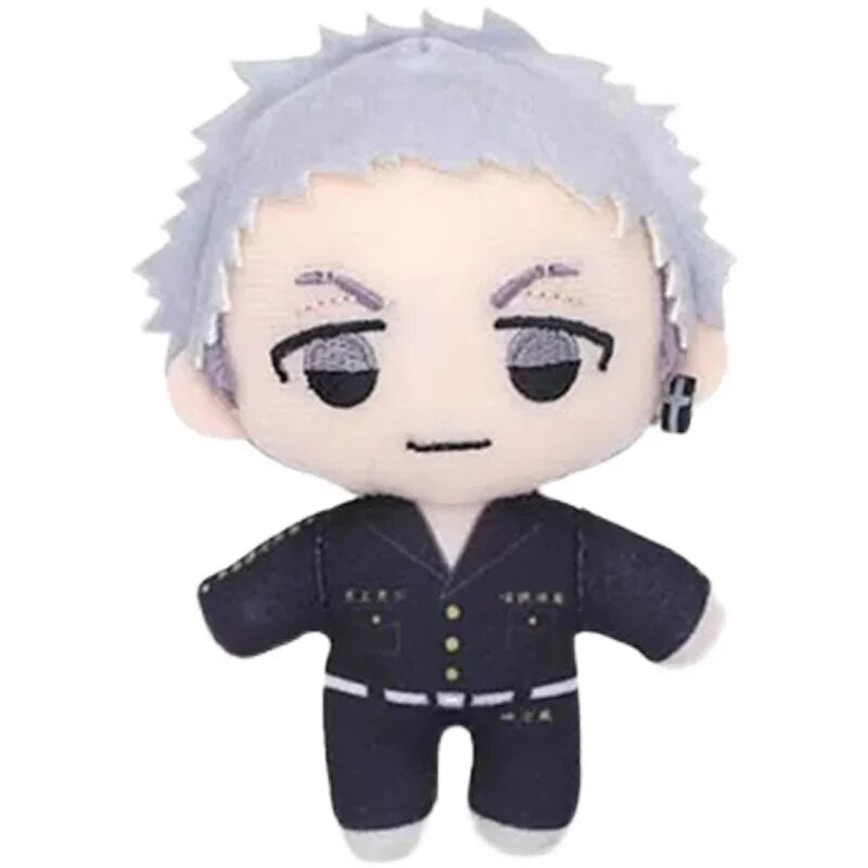 10cm Tokyo Revengers juguetes colgantes de peluche Sano Manjirou Haitani Rindou Ryuuguuji Ken Sendou Atsushi muñecos de peluche de algodón bolsa anillos