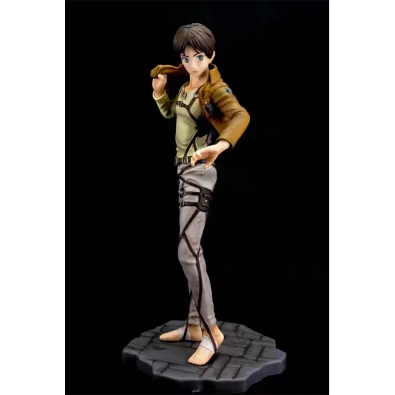 In Stock Original Banpresto Ichiban Attack On Titan Eren Hange Levi Mike Mikasa A Set Action Model Figures Toys