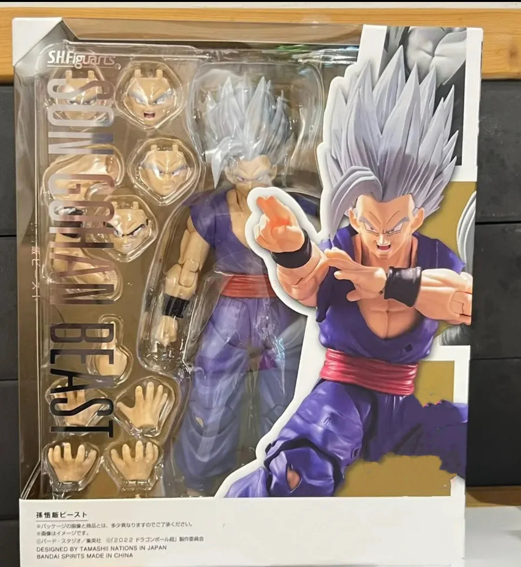 Dragon Ball Z Action Figure Beast Son Gohan S.H.Figuarts Anime Toys  Spirit Shf Gohan Movable Pvc Ko Model Kids Gift