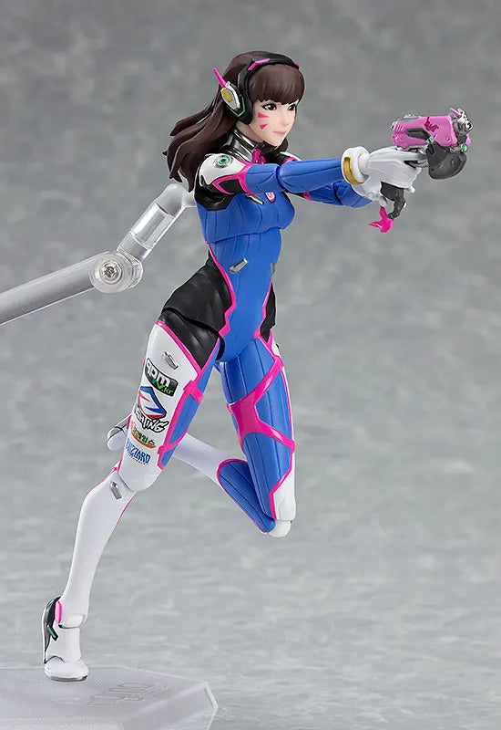 GSC figma OVERWATCH D.Va Hana Song Official Genuine Figure Character Model Anime Gift Collection Model Toy Christmas Action Doll