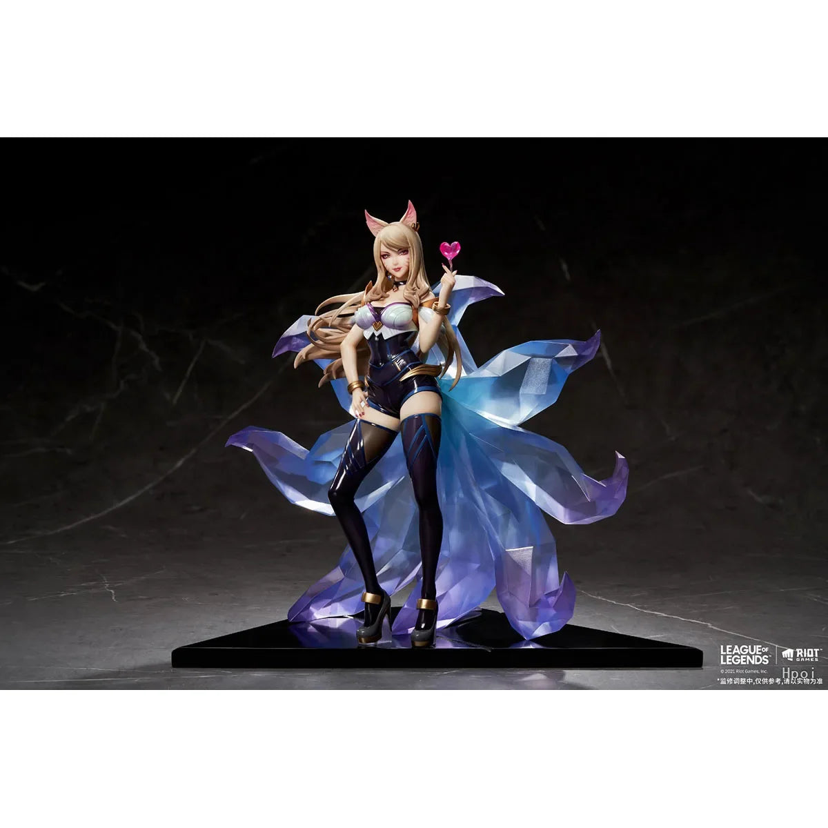 Stock Original Genuine APEX TOYS Ahri League of legends The Nine Tailed Fox KDA Action Anime Figure Model Toys Doll Gift