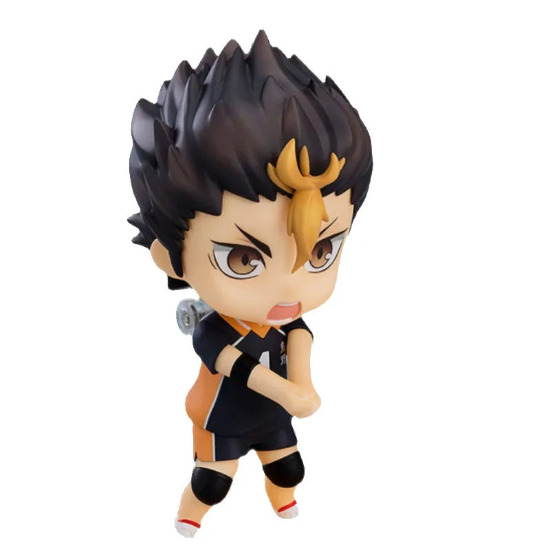 GSC Nendoroid Original Haikyuu!! 1591 592 Yu Nishinoya Joints Movable Kawaii Anime Action Figures Toys for Boys Girls Kids Gift